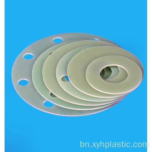 CNC কাটা নিরোধক শিম Fr-4 Epoxy রজন বোর্ড